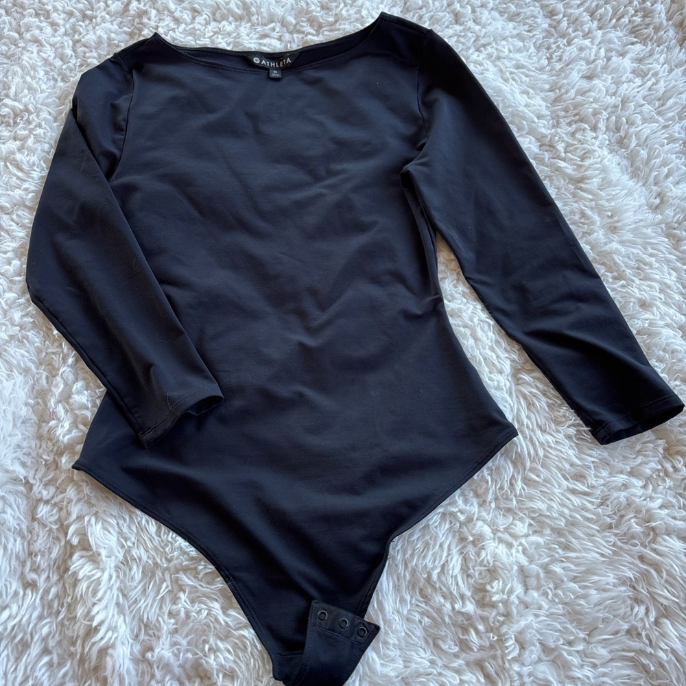 Athleta Classic Black Bodysuit